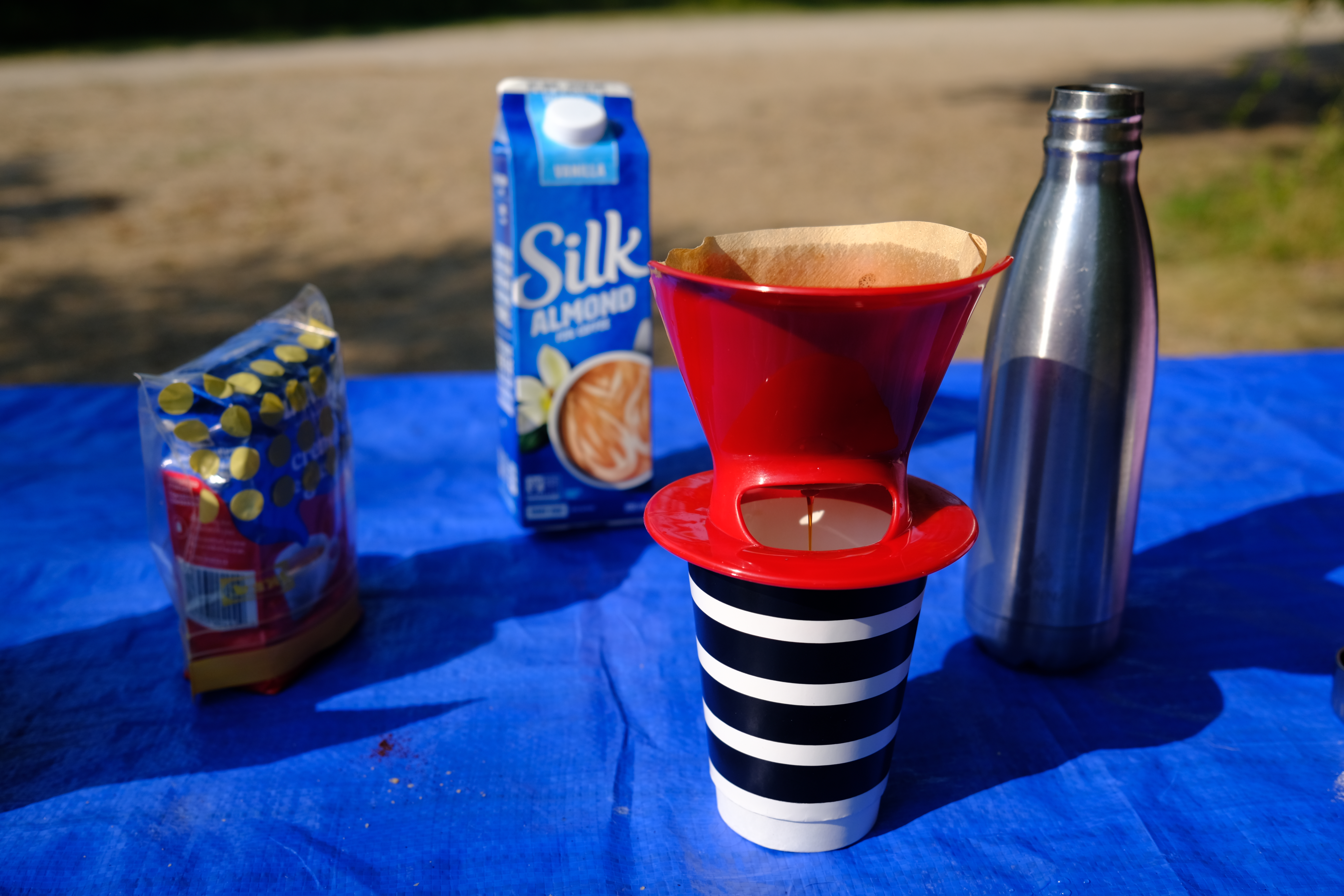 Coffee Pour Over Camping in Qu’Appelle Valley